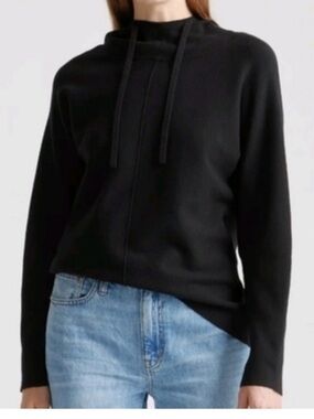 QUINCE Black Eco-Knit Milano Stitch Hoodie
Women's Size L